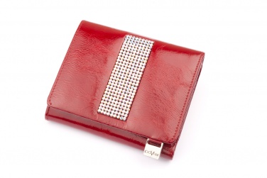 Logo trade promotional items image of: Ladies wallet with Swarovski crystals CV 120