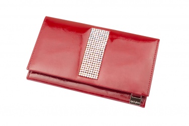Logo trade promotional merchandise picture of: Ladies wallet with Swarovski crystals CV 140