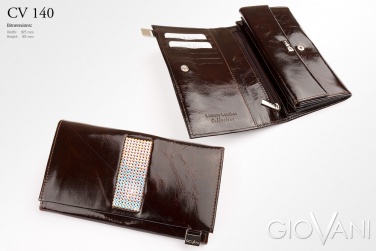 Logotrade corporate gift image of: Ladies wallet with Swarovski crystals CV 140