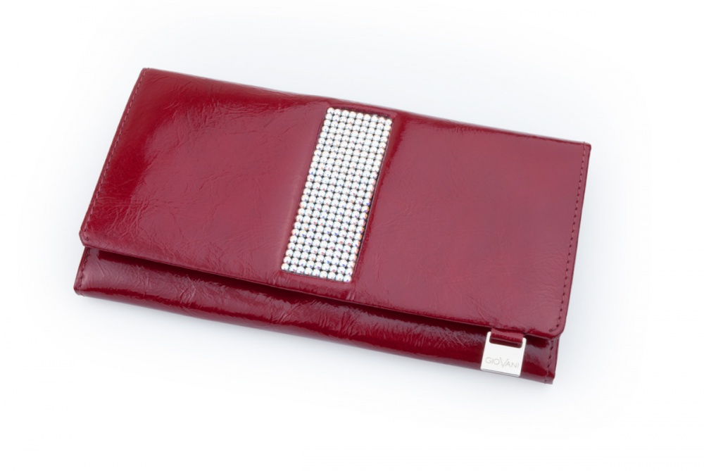 Logo trade promotional merchandise photo of: Ladies wallet with Swarovski crystals CV 150