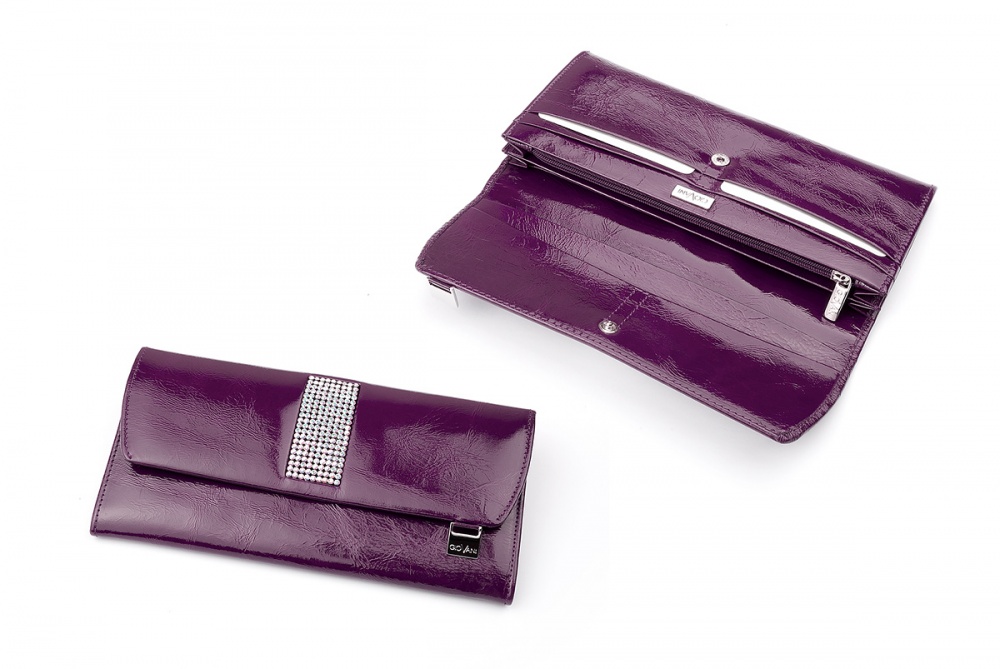 Logotrade promotional giveaway image of: Ladies wallet with Swarovski crystals CV 160