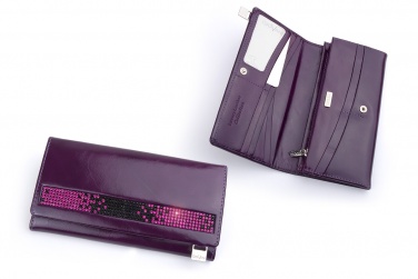 Logotrade promotional gift picture of: Ladies wallet with Swarovski crystals DV 150