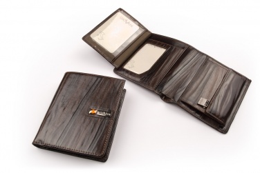 Logo trade promotional gifts image of: Men wallet with Swarovski crystals AV 100