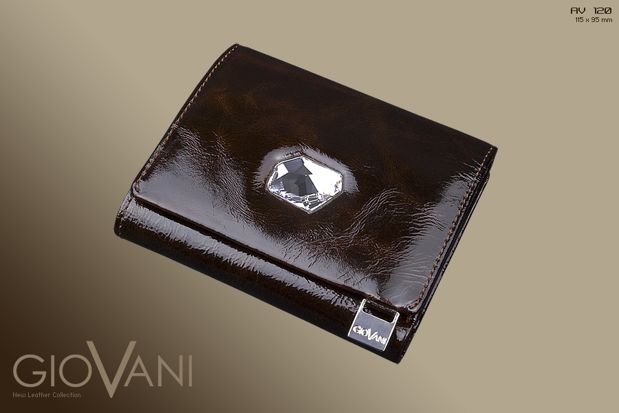 Logotrade business gift image of: Ladies wallet with Swarovski crystal AV 120