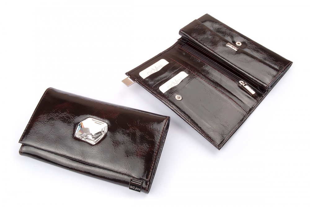 Logotrade promotional merchandise picture of: Ladies wallet with big Swarovski crystal AV 140