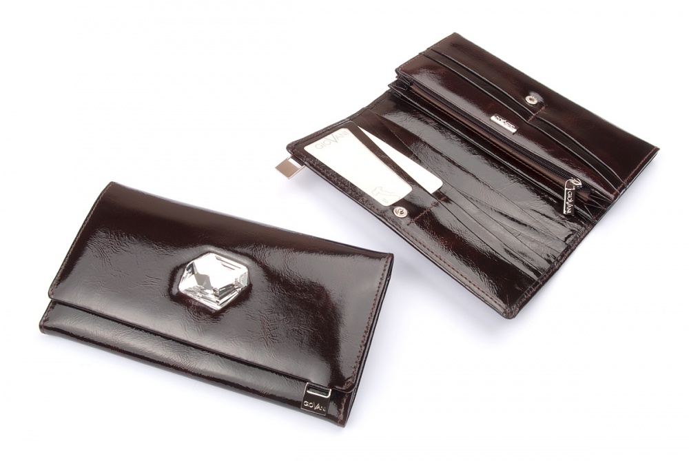 Logotrade promotional giveaway image of: Ladies wallet with big Swarovski crystal AV 150