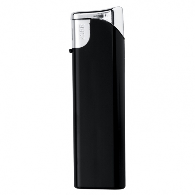 Logotrade corporate gift image of: Electronic lighter 'Knoxville'  color black