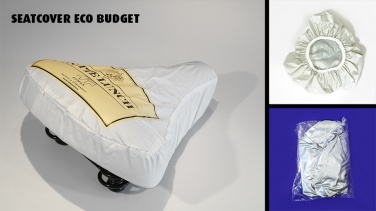 Logo trade promotional merchandise picture of: Seatcover Eco BUDGET with reflector