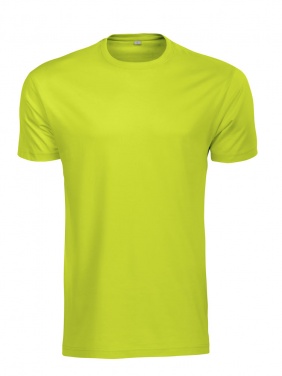 Logo trade promotional items image of: T-shirt Rock T lime