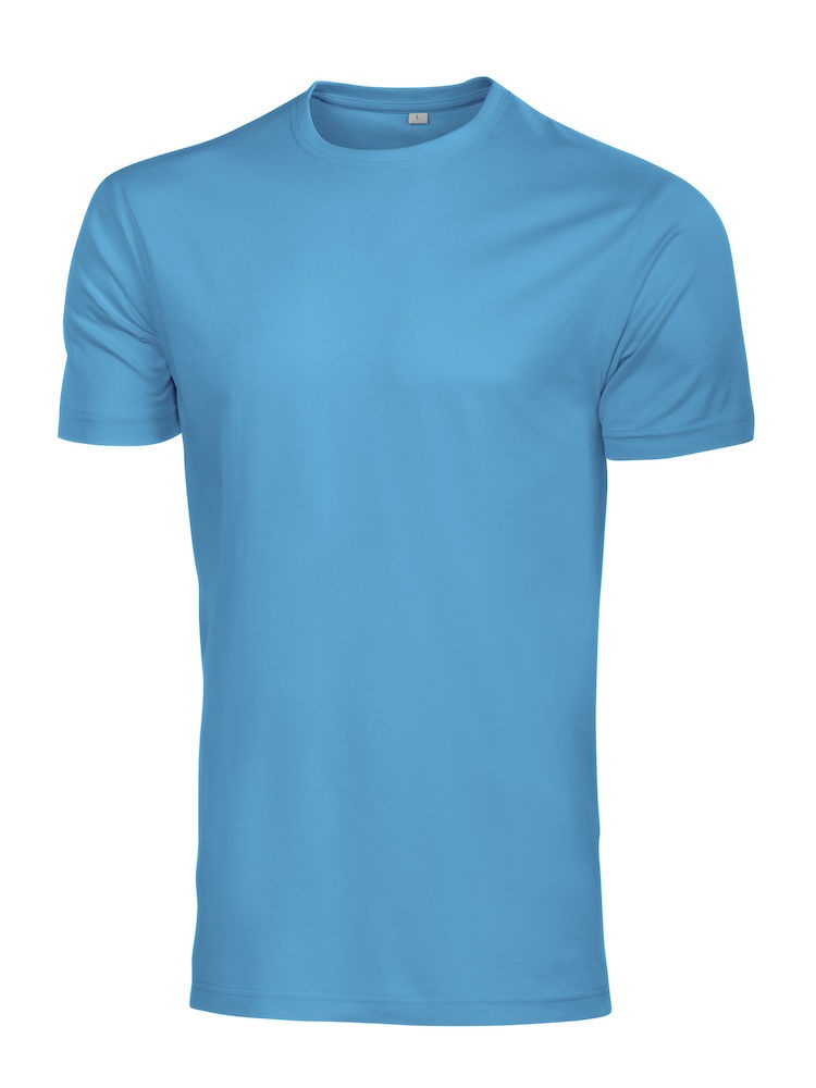 Logo trade promotional items image of: T-shirt Rock T Turquoise
