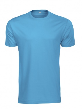 Logo trade promotional items image of: T-shirt Rock T Turquoise