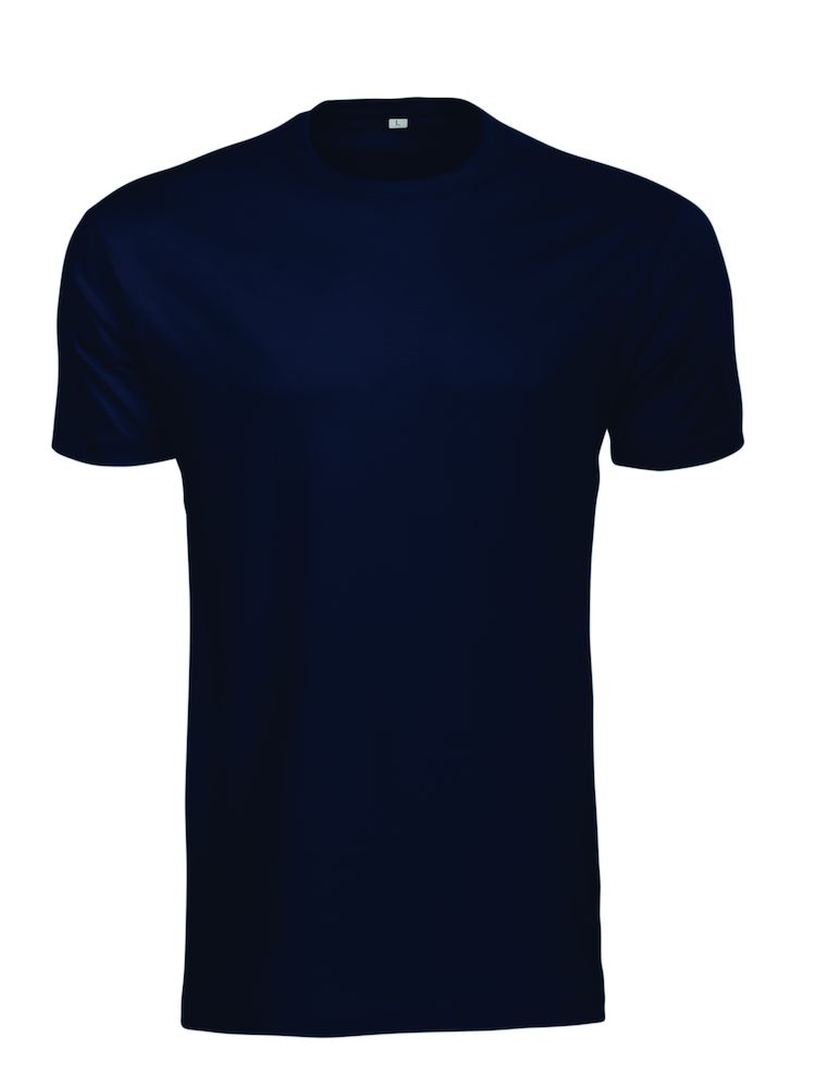 Logo trade corporate gifts picture of: T-shirt Rock T dark blue