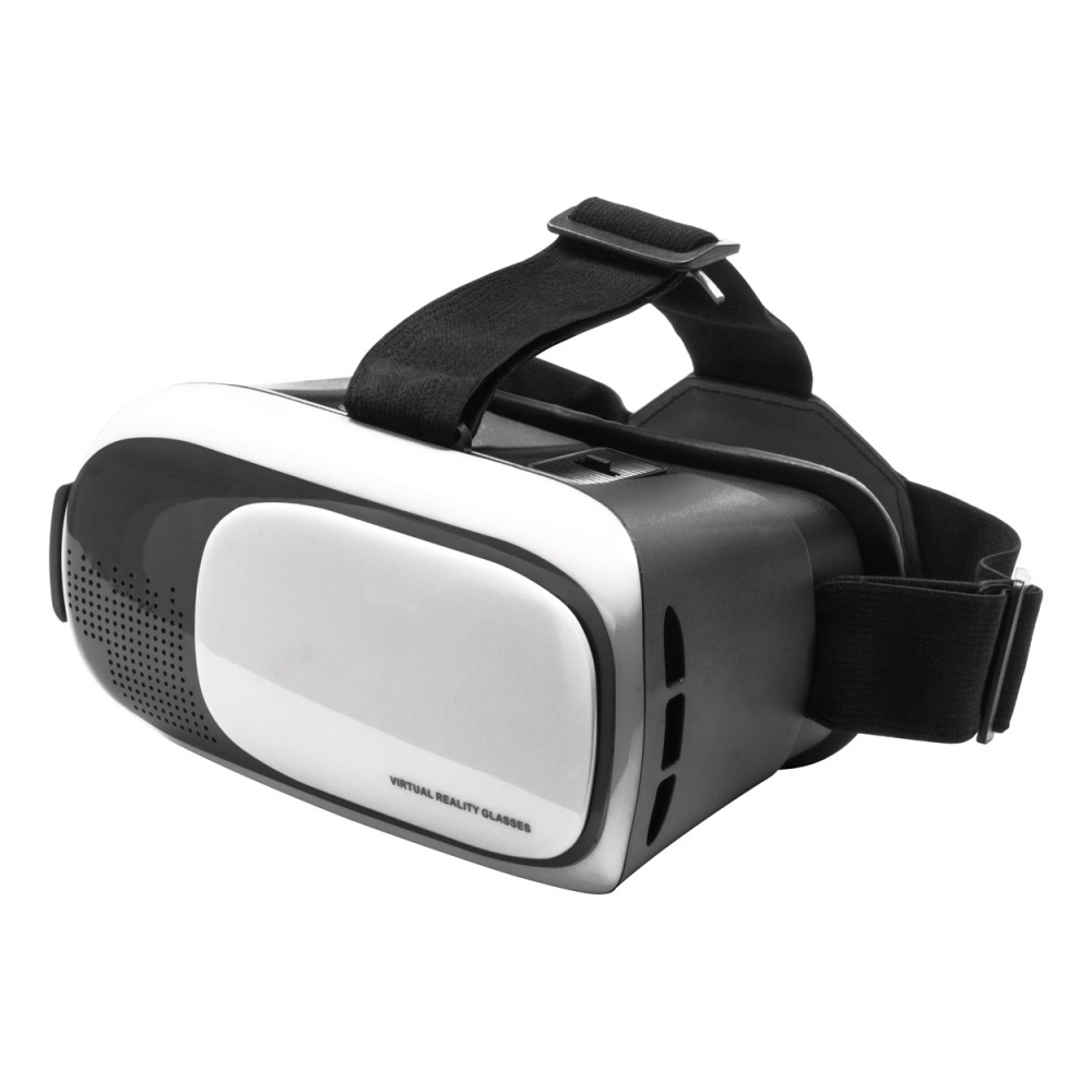 Logo trade promotional items image of: Virtual reality headset white