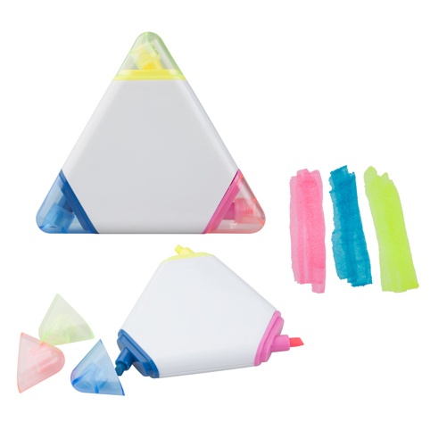 Logotrade promotional products photo of: Highlighter, triangular