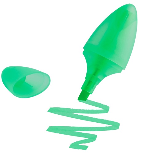 Logotrade promotional gift image of: Highlighter, green