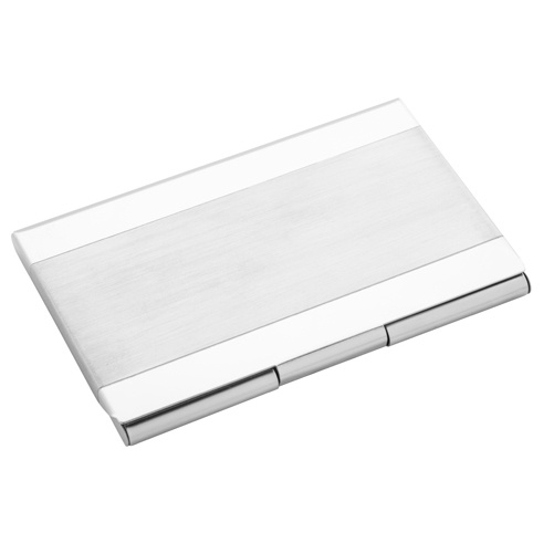 Logo trade corporate gifts picture of: Business card holder, silver