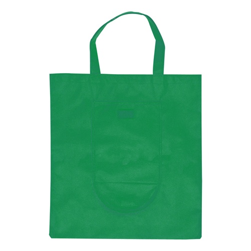 Logo trade promotional gifts image of: Foldable shopping bag, green