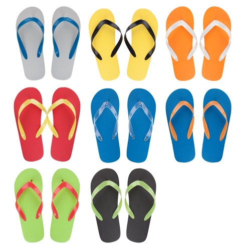 Logotrade promotional giveaway picture of: Colourful beach slippers