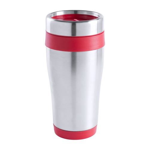 Logo trade promotional gifts image of: thermo mug AP781215-05 red
