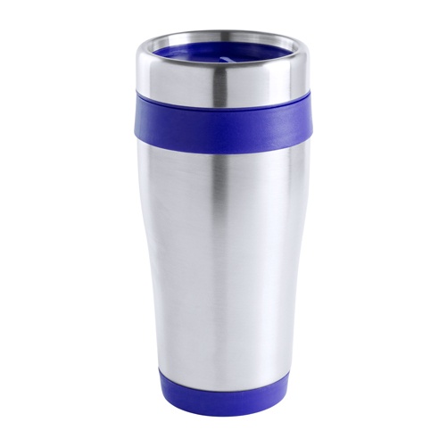 Logo trade promotional merchandise picture of: Thermo mug AP781215-06 blue