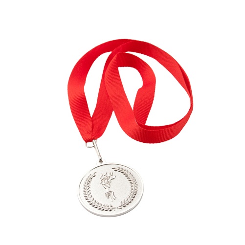 Logo trade corporate gifts image of: medal AP791542-21 red