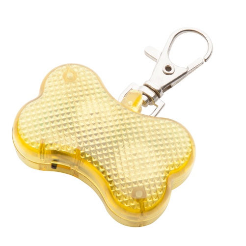 Logo trade promotional gifts picture of: pet safety light AP810382-02 yellow