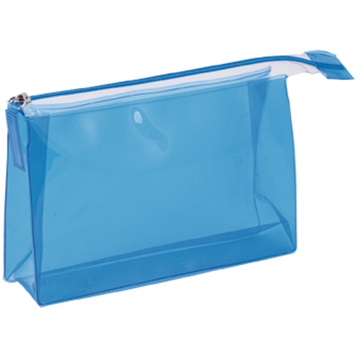 Logo trade promotional gift photo of: cosmetic bag AP731731-06 blue