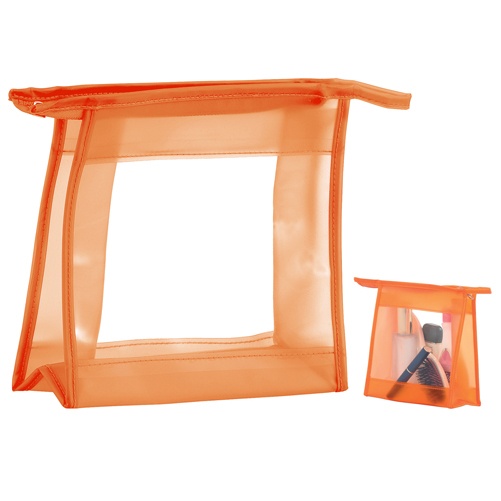 Logo trade promotional items picture of: cosmetic bag AP761215-03 orange