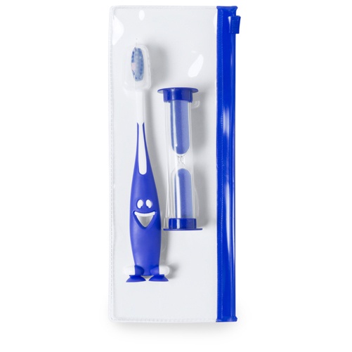Logotrade promotional giveaway picture of: toothbrush set AP741956-06 blue