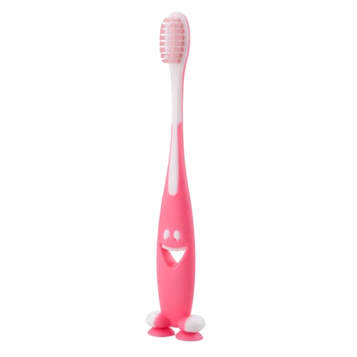Logo trade promotional items image of: Toothbrush, pink