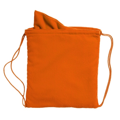 Logo trade corporate gift photo of: towel bag AP741546-03 orange