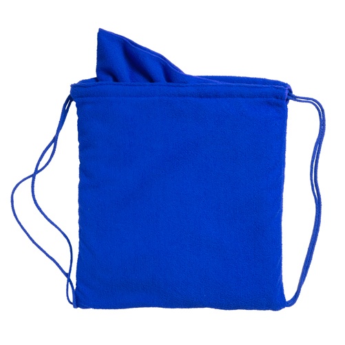 Logo trade promotional items image of: towel bag AP741546-06 blue