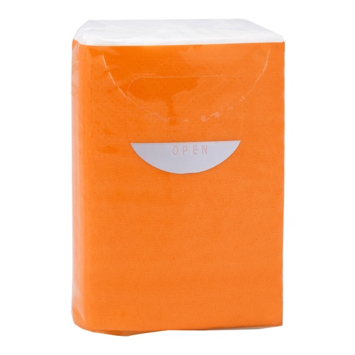 Logo trade promotional gifts picture of: tissues AP731647-03 orange
