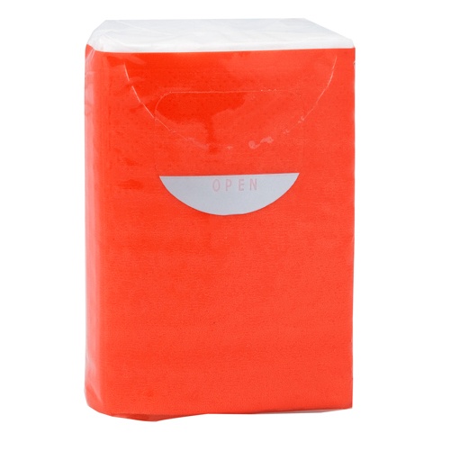 Logo trade promotional merchandise image of: tissues AP731647-05 red