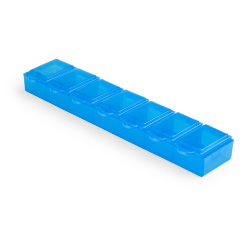 Logotrade promotional giveaway image of: pillbox AP781016-06 blue
