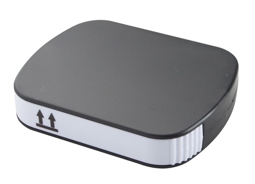 Logotrade promotional item image of: pillbox AP741187-10 black