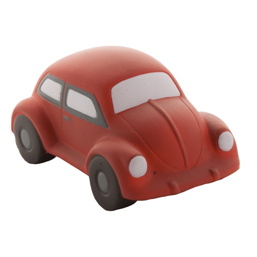 Logo trade promotional merchandise picture of: antistress ball red car