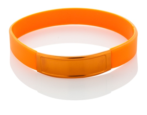 Logotrade promotional item image of: Wristband AP809393-03, orange