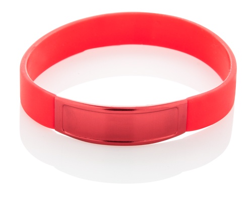 Logotrade business gift image of: Wristband AP809393-05, red