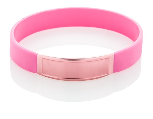 Logo trade promotional gift photo of: Wristband AP809393-25, pink