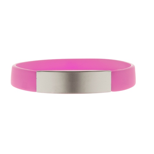 Logo trade promotional gifts picture of: Wristband AP809399-25, pink