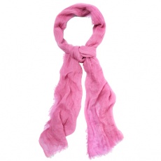 Ladies pink scarf