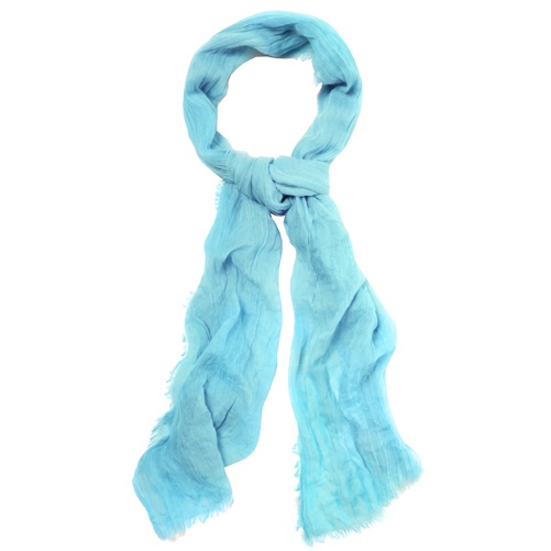 Logotrade promotional giveaway image of: Ladies scarf, sky blue