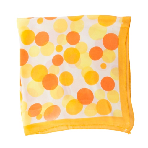 Logo trade advertising products image of: Ladies scarf, yellow
