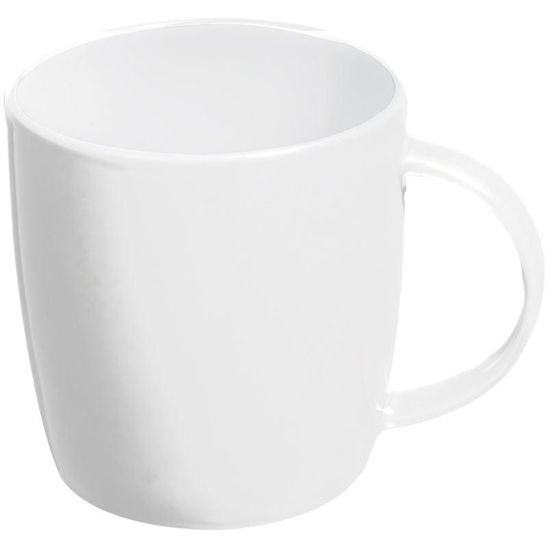 Logo trade advertising products picture of: Ceramic mug, 300 ml, white