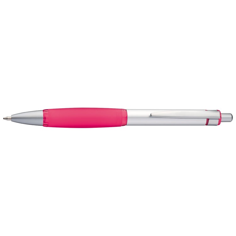 Logo trade promotional products picture of: Metal ball pen ANKARA, pink