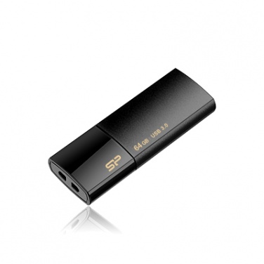 Logo trade promotional products picture of: Pendrive Silicon Power 3.0 Blaze B05, black