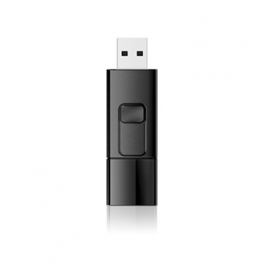 Logotrade promotional giveaway picture of: Pendrive Silicon Power 3.0 Blaze B05, black