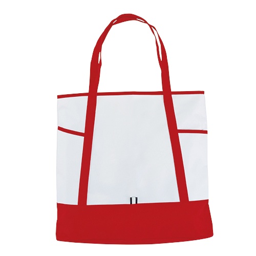 Logo trade promotional product photo of: P-600D multipurpose bag, red
