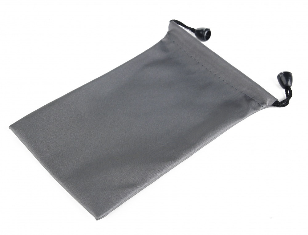 Logo trade corporate gift photo of: Power bank pouch grey, Grey